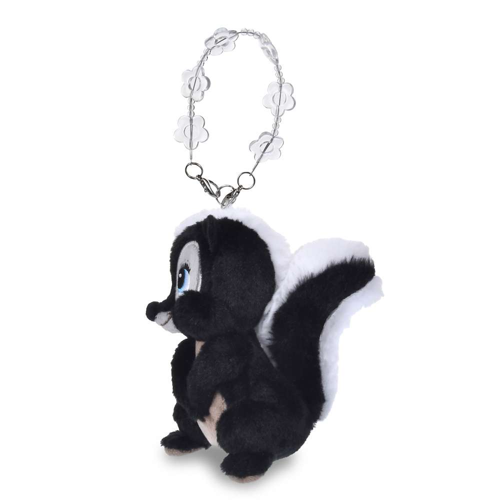 Porte cles peluche fleur printemps romance