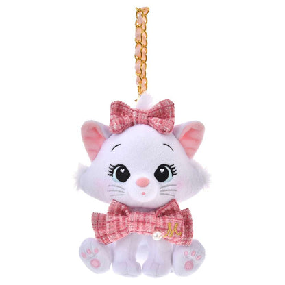 Porte clés peluche Marie style tweed