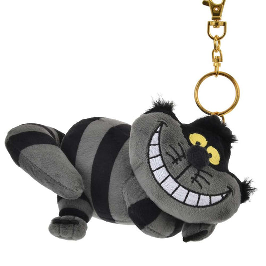 Porte clés peluche cheshire black phosphorescent