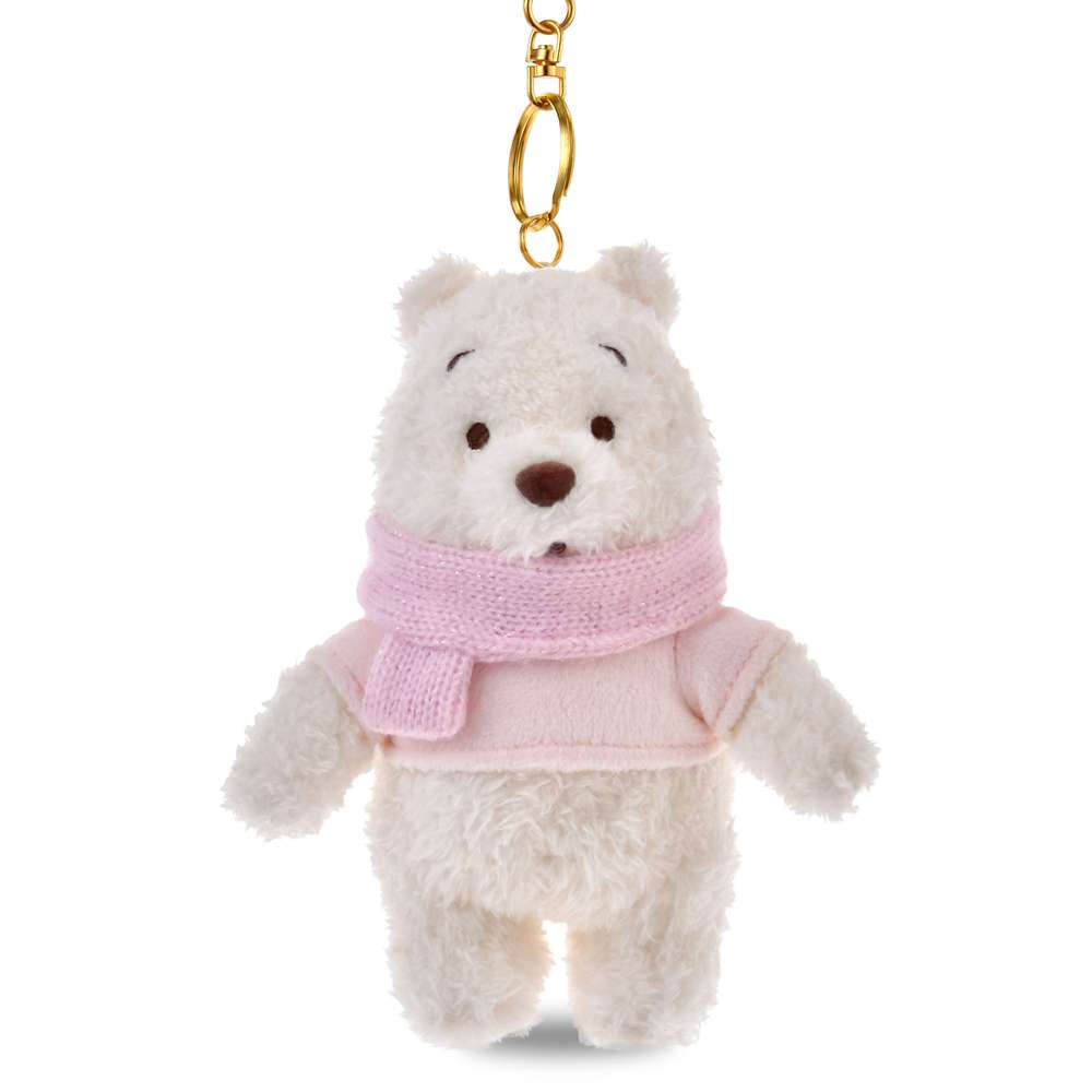 Porte clés peluche winnie 2 en 1 winter