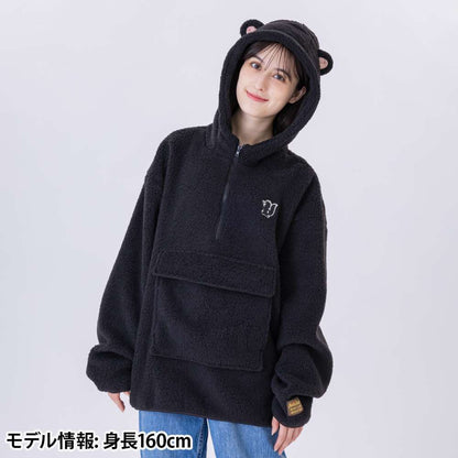 Sweat a capuche peter pan moufette