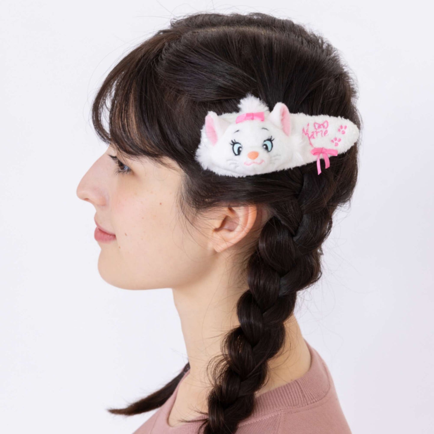 Barette marie peluche