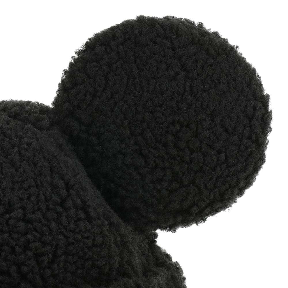 Bonnet mickey peluche noire