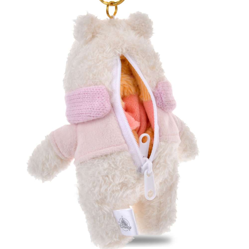 Porte clés peluche winnie 2 en 1 winter