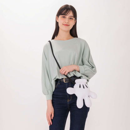 Sac peluche main mickey