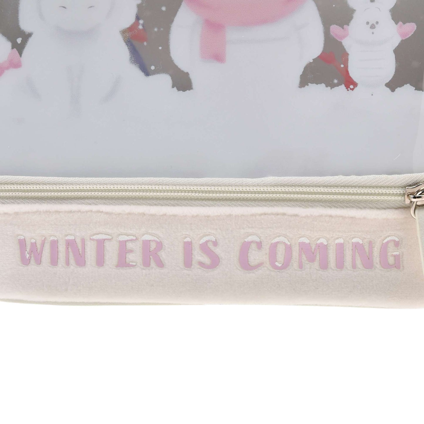 Pochette a 2 compartiments winnie et ses amis