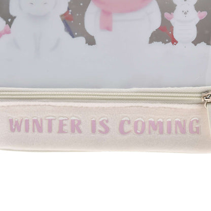 Pochette a 2 compartiments winnie et ses amis