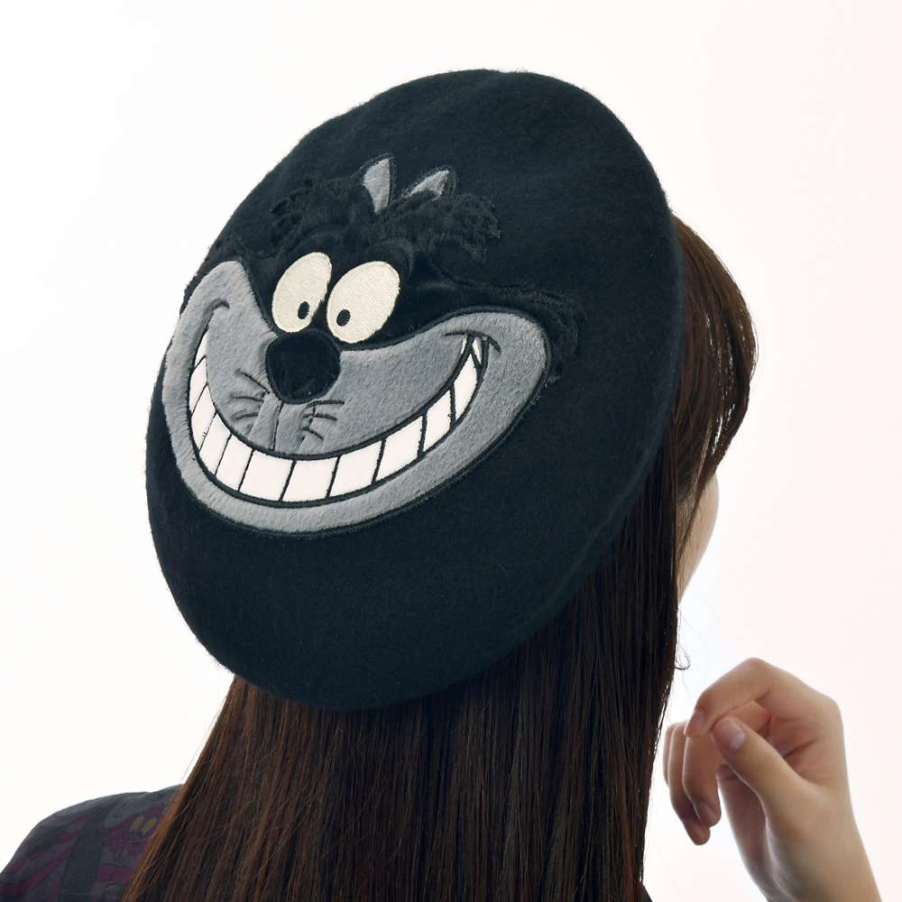 Béret cheshire  black phosphoresecent