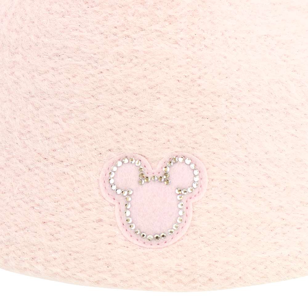 Chapeau mickey rose strass
