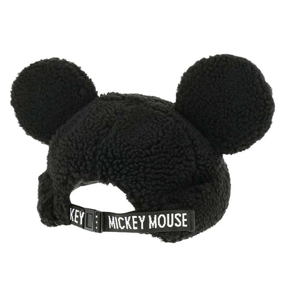Bonnet mickey peluche noire