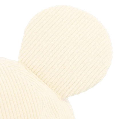 Bonnet mickey mix velours beige