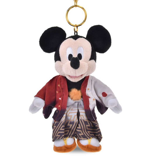 Porte cles peluche mickey kimono