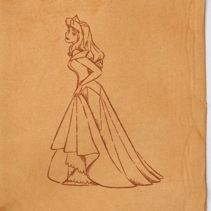 Housse pour boite a mouchoirs la belle au bois dormant