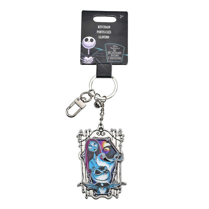 Porte clés phosphorescent jack et sally