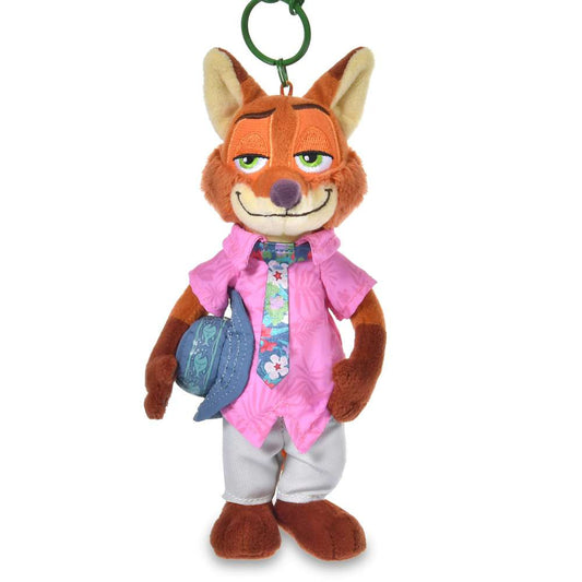 Porte cles peluche nick zootopie tropicale