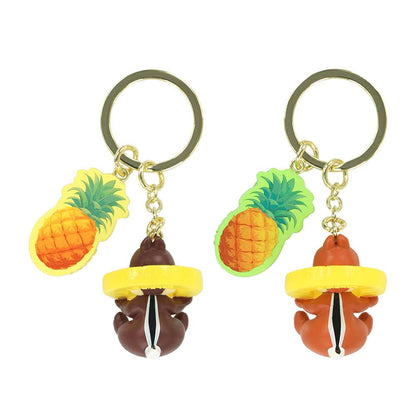 Porte cles tic et tac ananas