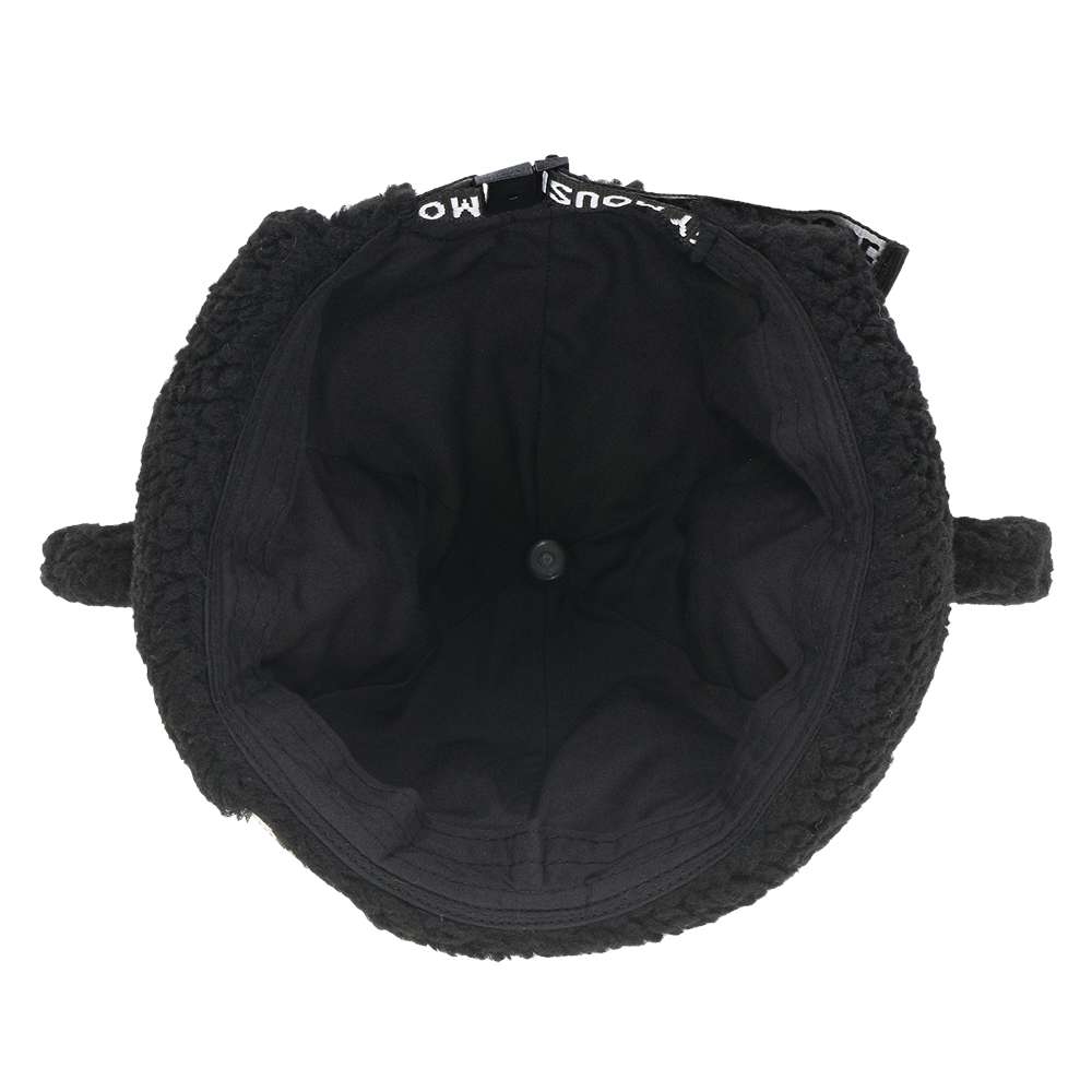 Bonnet mickey peluche noire