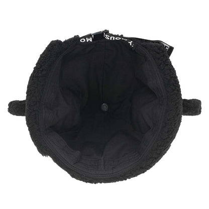 Bonnet mickey peluche noire