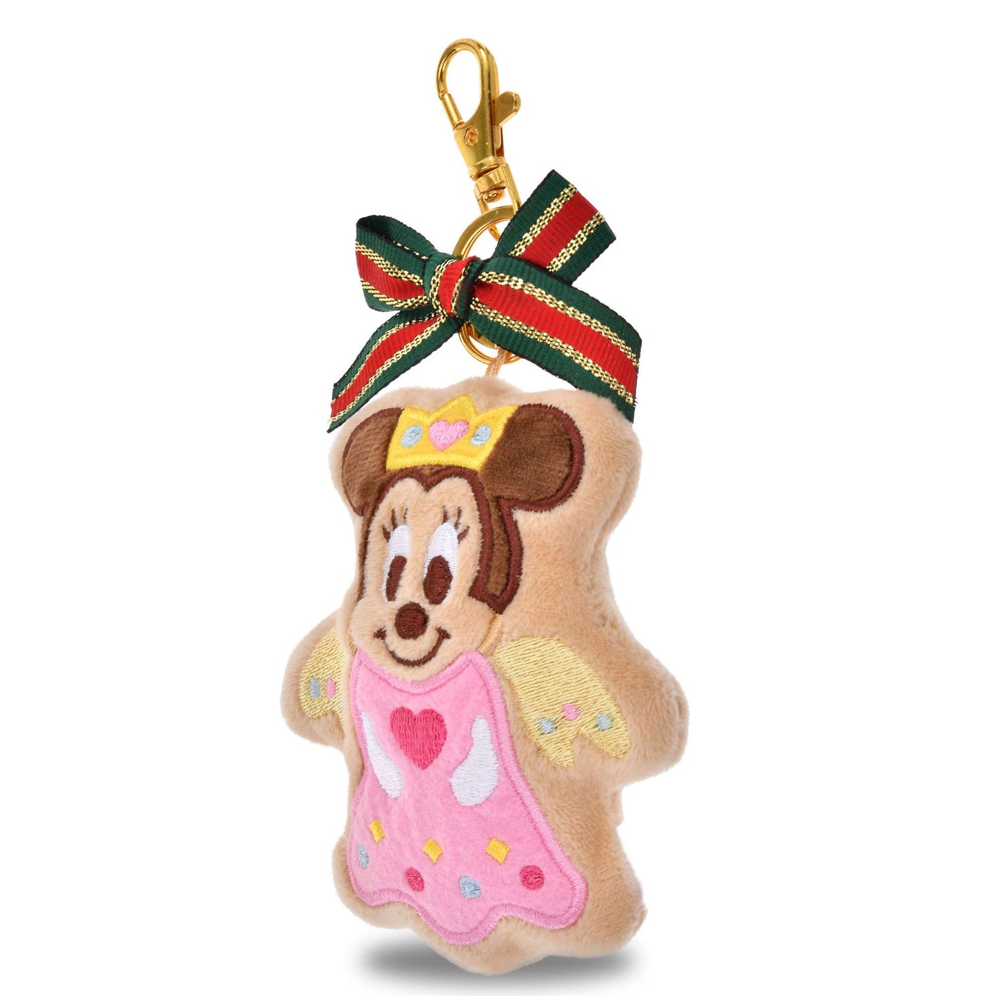 Porte clés peluche minnie biscuit