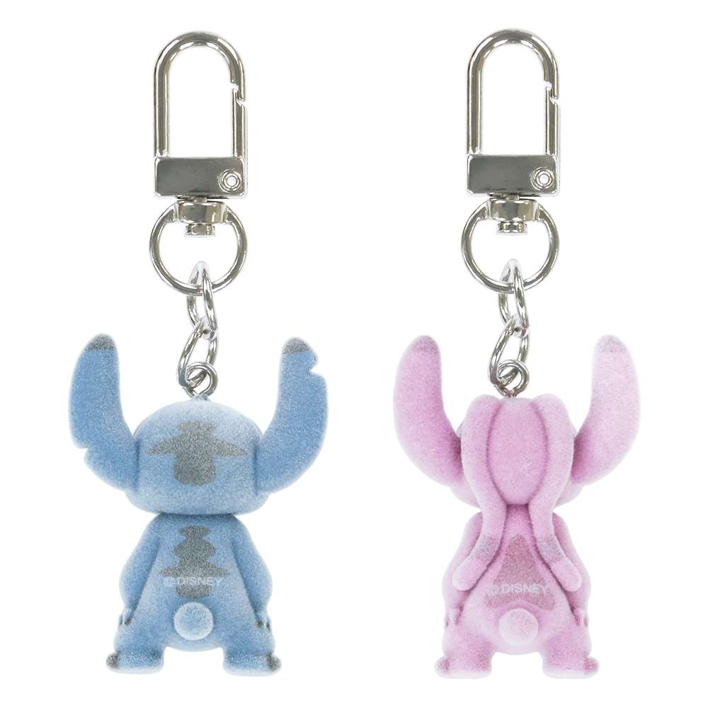 Lot de 2 porte cles stitch et angel