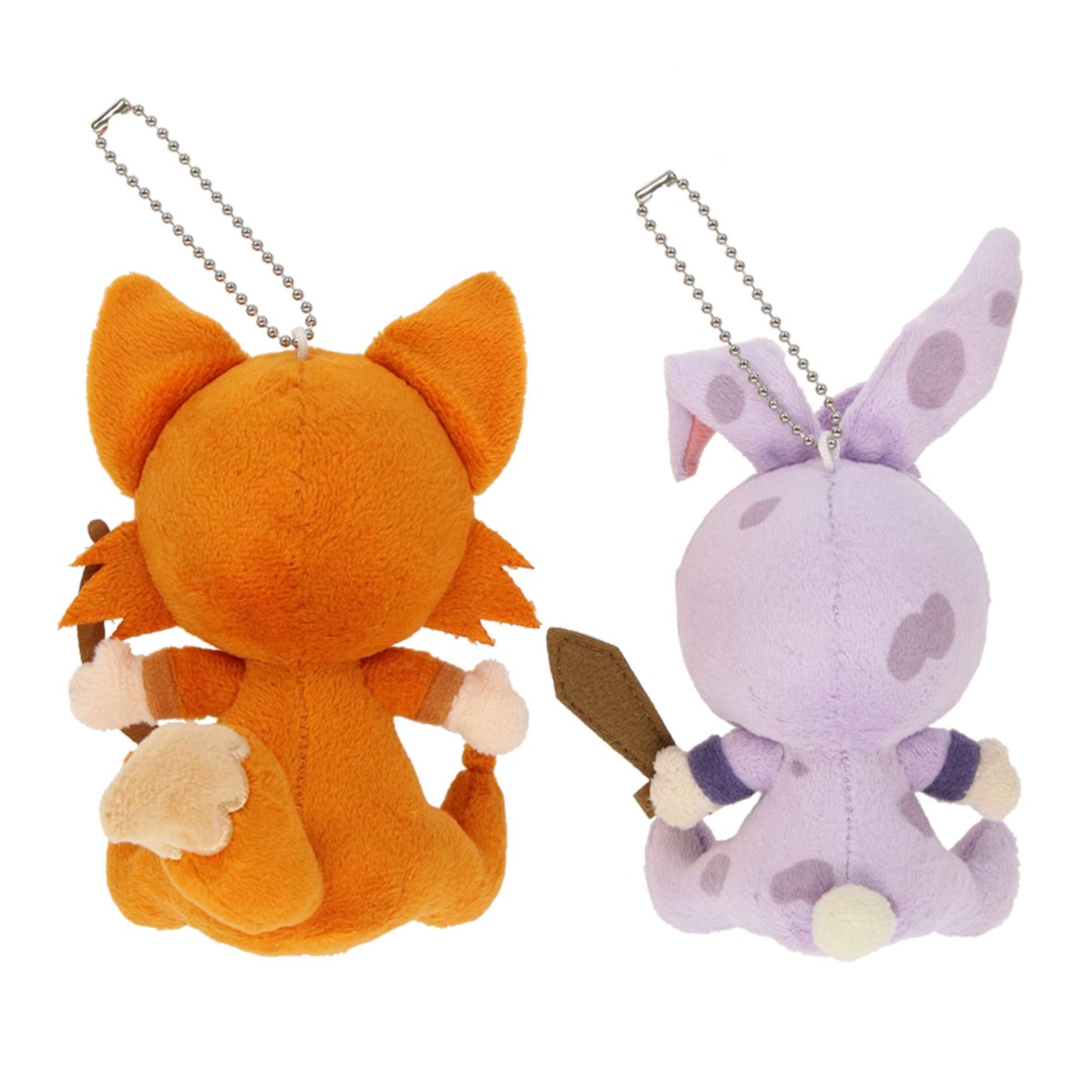 2 porte cles peluche enfants perdus