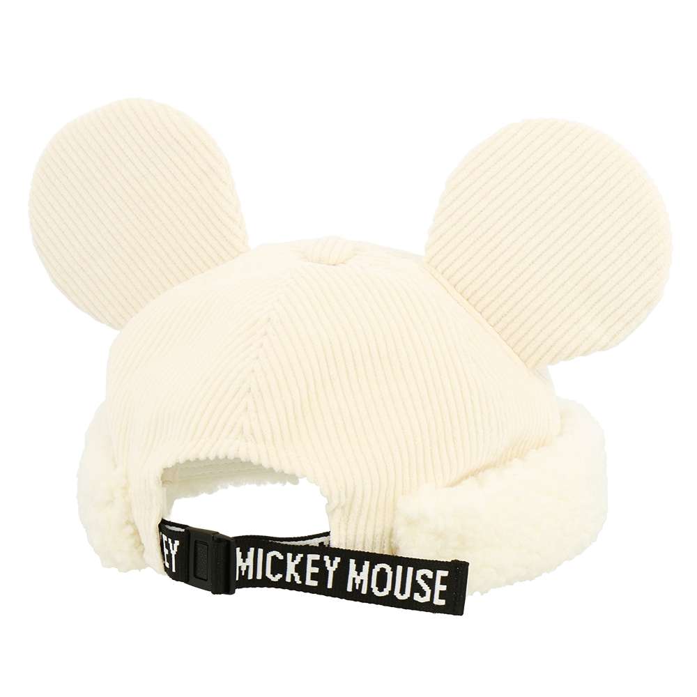Bonnet mickey mix velours beige