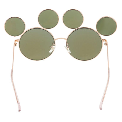 Lunettes mickey miroir rose gold