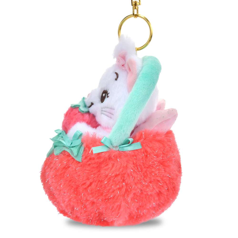 Porte cles peluche marie glossy fruits