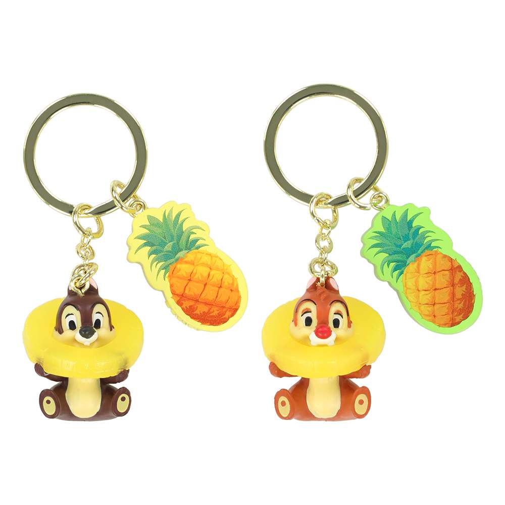 Porte cles tic et tac ananas