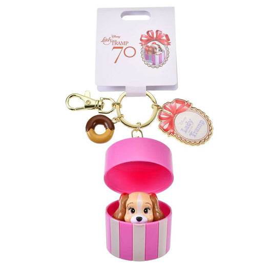 Porte clé lady 70 th anniversaire