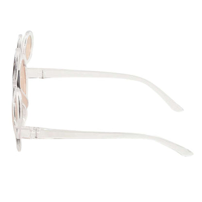 Lunettes blanche plastique adulte