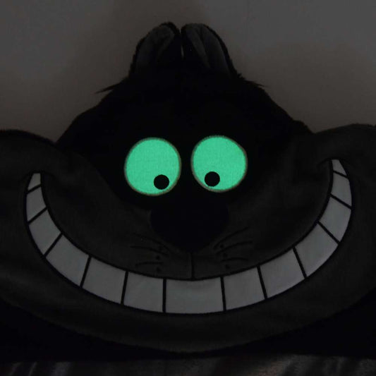 Couverture avec capuche cheshire phosphorescent