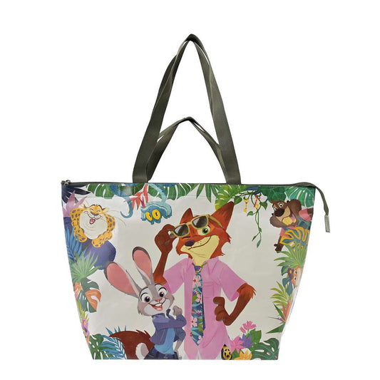 Sac shopping eco zootopie tropical