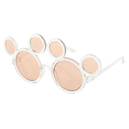 Lunettes blanche plastique adulte
