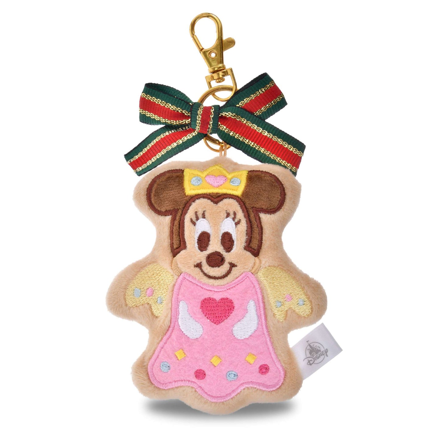 Porte clés peluche minnie biscuit
