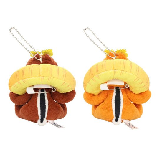 Porte cles peluche tic et tac ananas