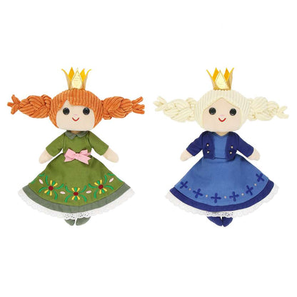 Peluches elsa et anna fantasy springs
