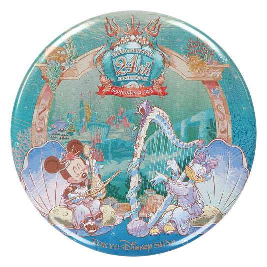 Badge anniversaire 24 ans tokyo disney sea
