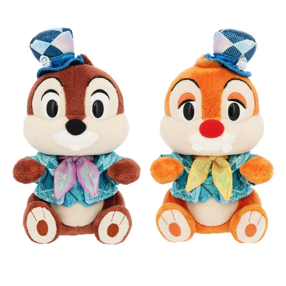 Duo peluche tic et tac 25 ans tokyo disney sea