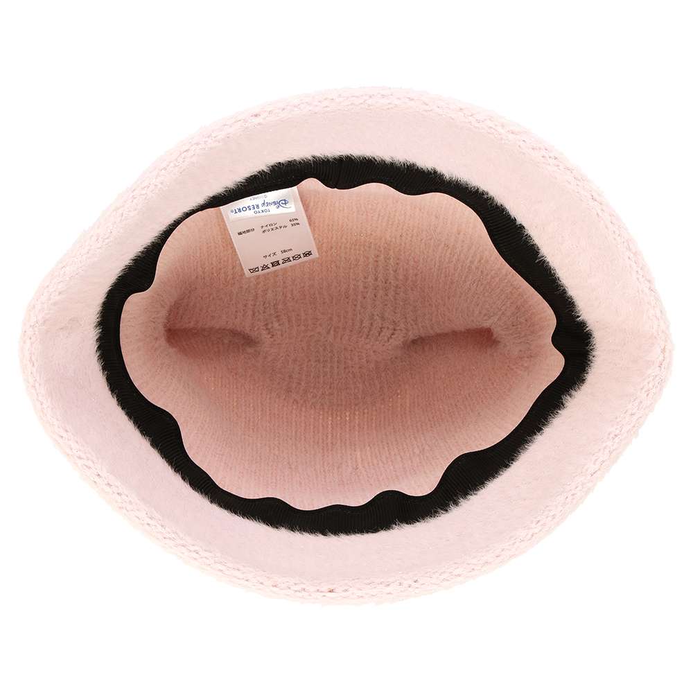 Chapeau mickey rose strass