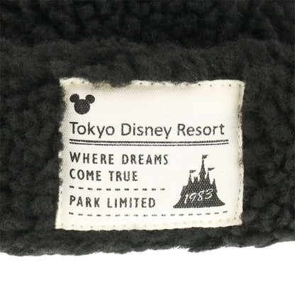 Bonnet mickey peluche noire