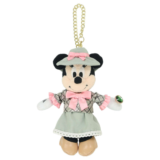 Porte cles peluche minnie 25 ans tokyo disney sea