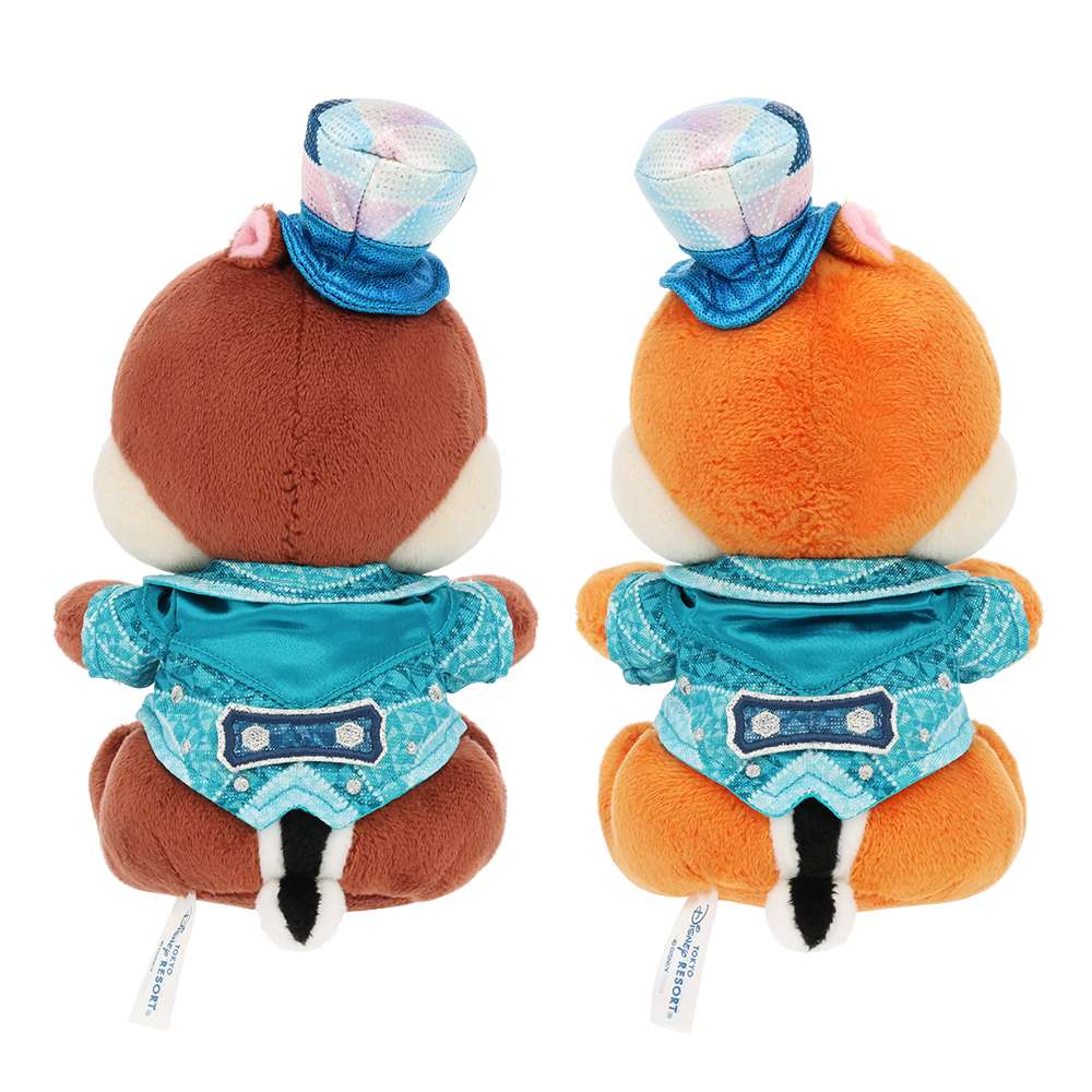 Duo peluche tic et tac 25 ans tokyo disney sea