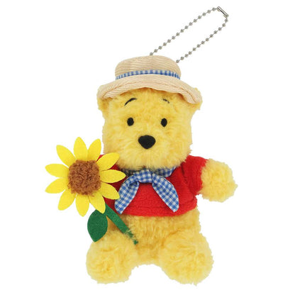 Porte cles peluche winnie tournesol