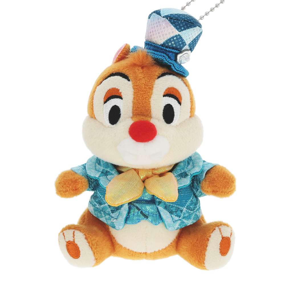 Porte cles peluche tic et tac 25 ans tokyo disney sea
