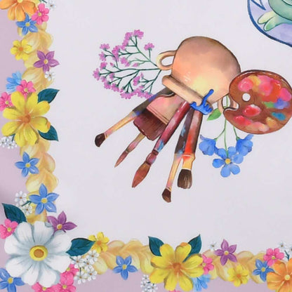 Foulard raiponce 15eme anniversaire