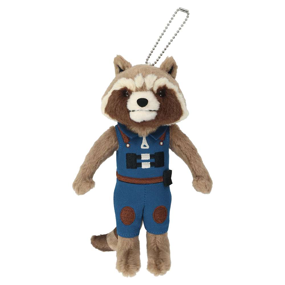 Porte cles peluche rocket