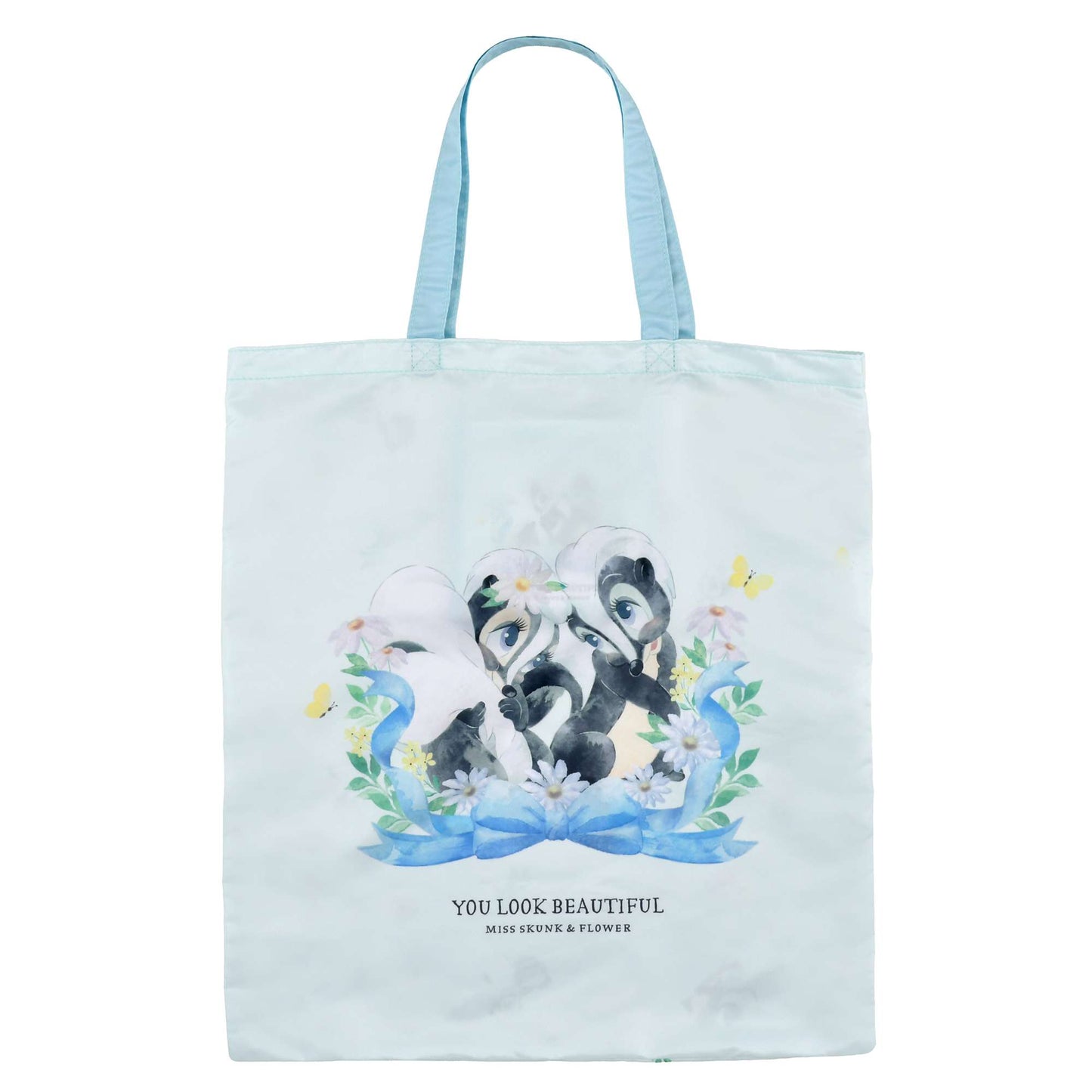 Sac shopping fleur printemps romance