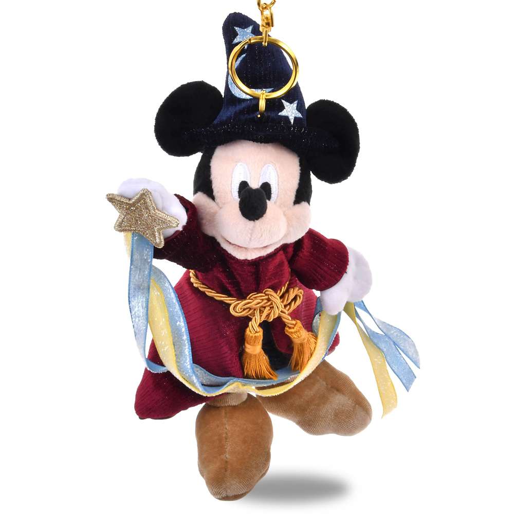Porte cles peluche mickey fantasia etoile