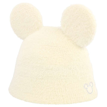 Chapeau mickey beige strass